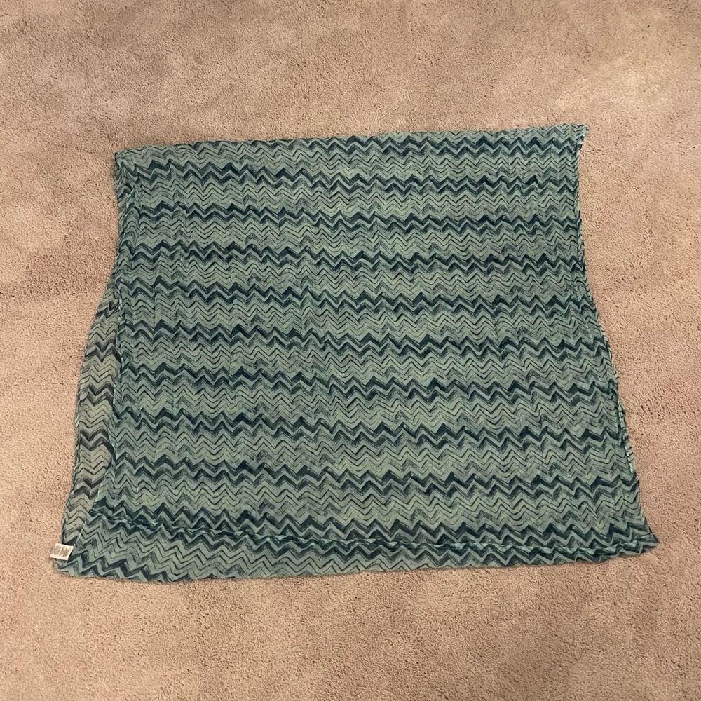 Turquoise Blue Infinity Scarf